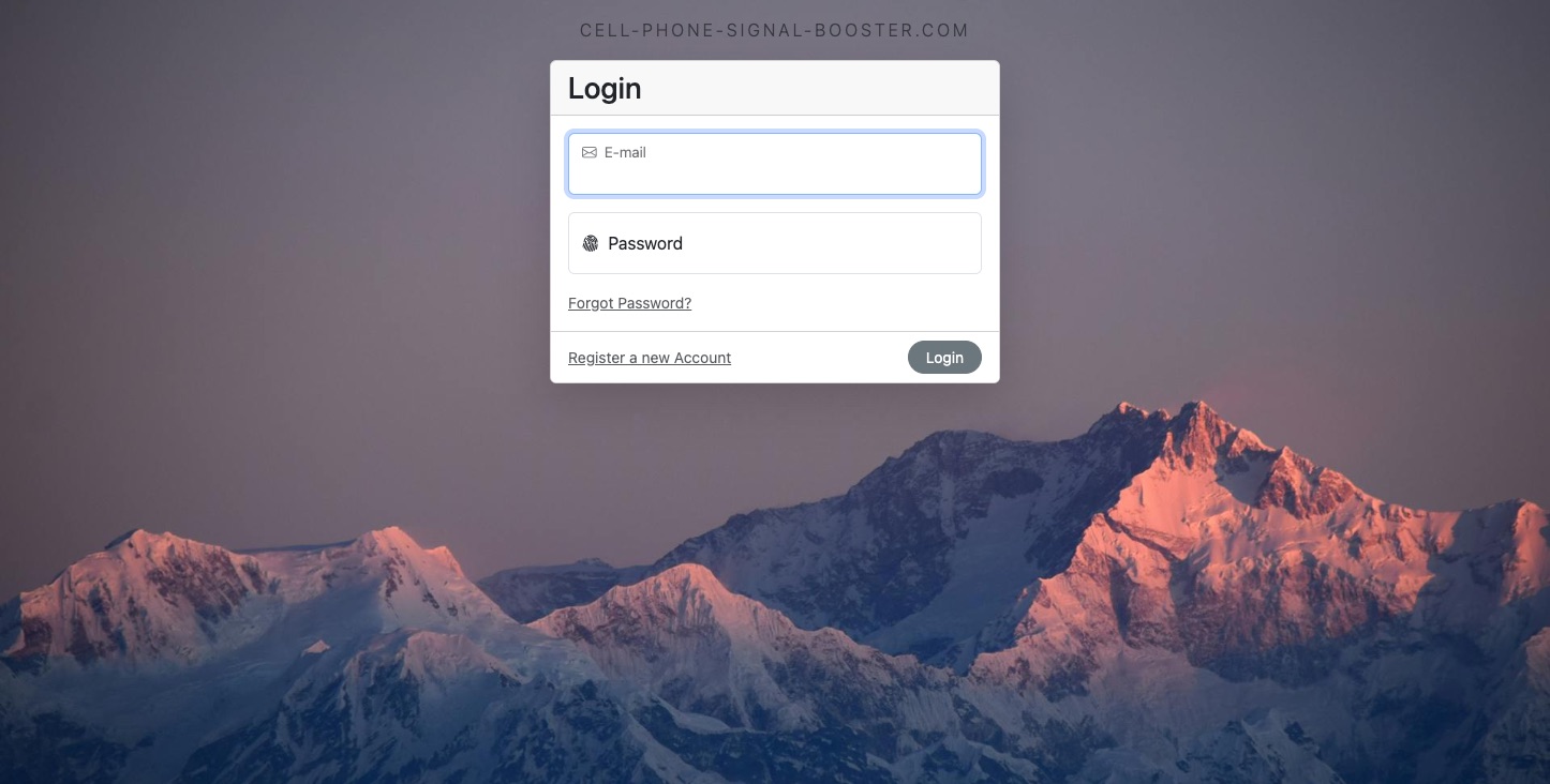 Log in