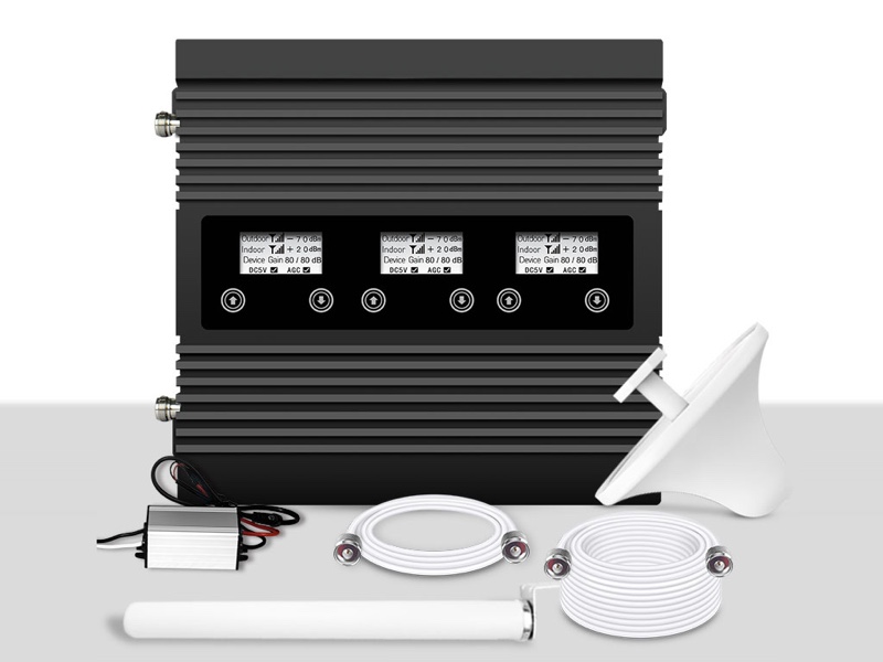 Image Marine cell phone booster Nikrans LCD-Boats-Voice, 3G & 4G