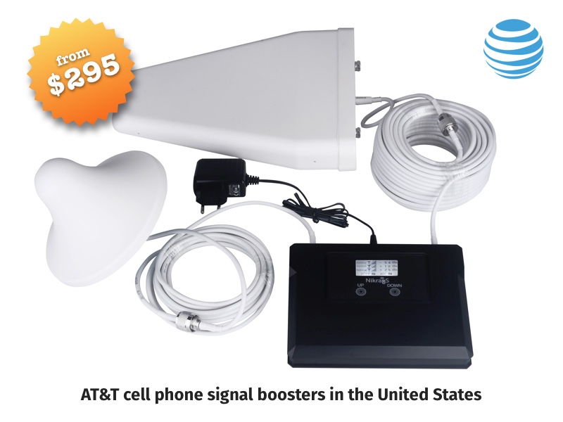 AT&T cell phone signal boosters for the United States
